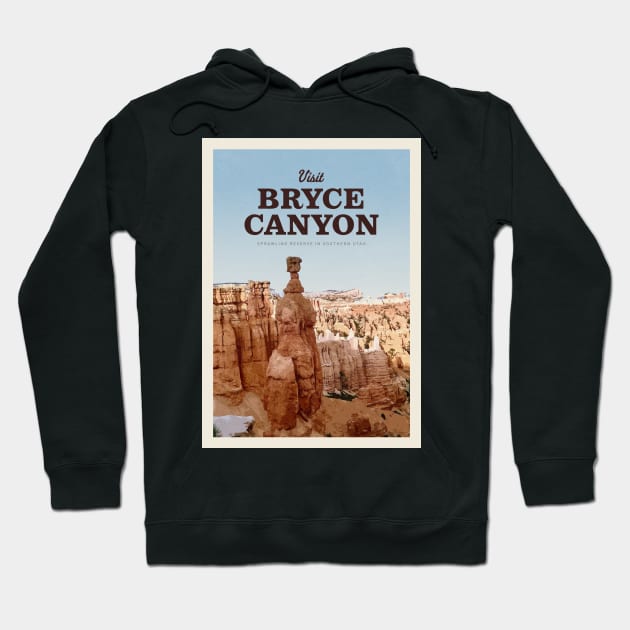 Visit Bryce Canyon Hoodie by Mercury Club